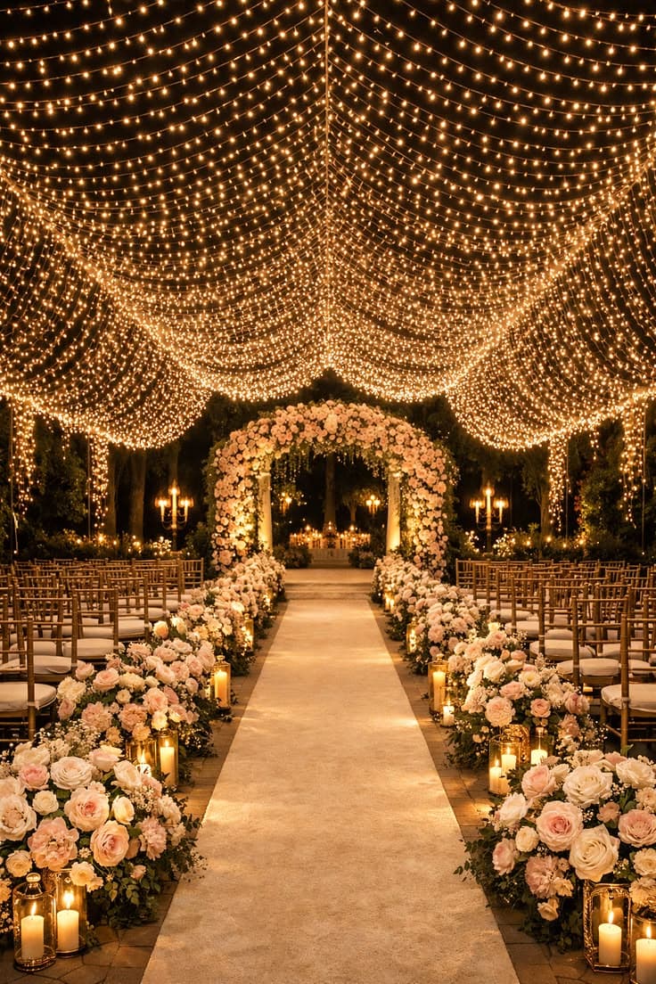 Wedding lighting magic
